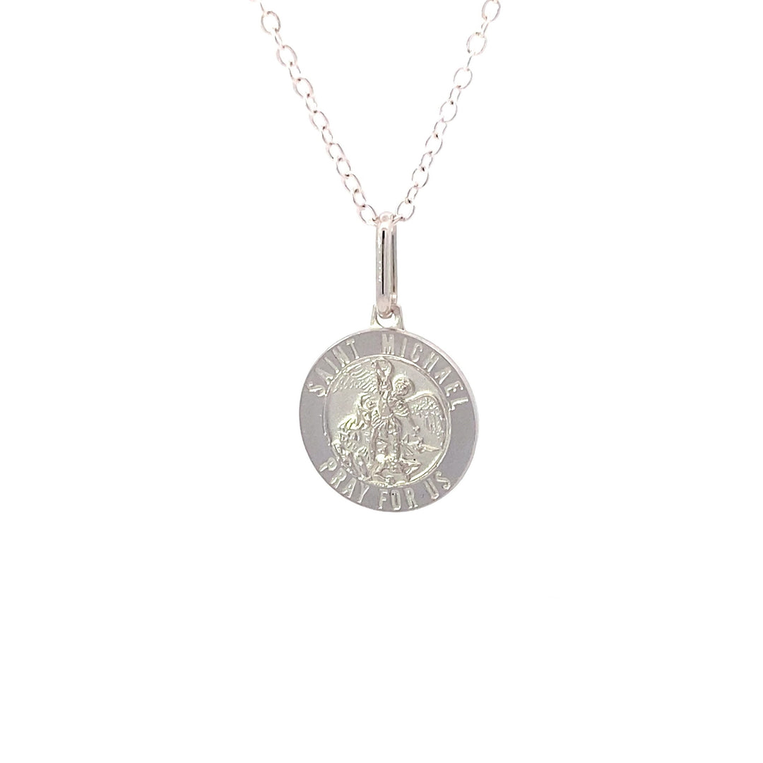 9ct Gold Saint Michael Medallion