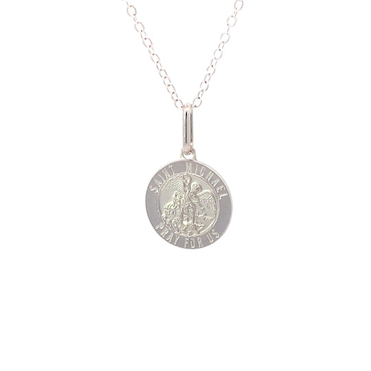 9ct Gold Saint Michael Medallion