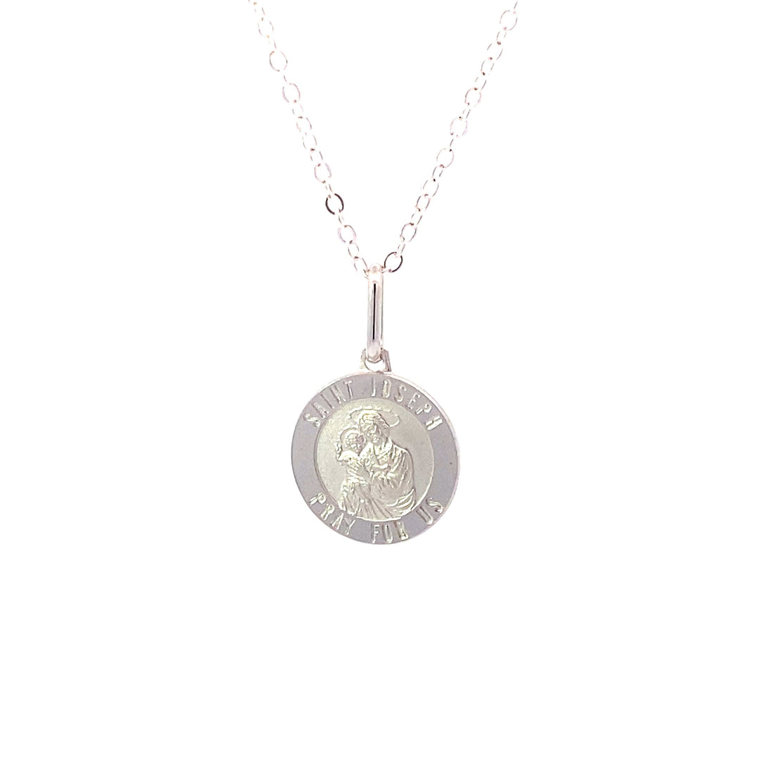 9ct Gold Saint Joseph Medallion