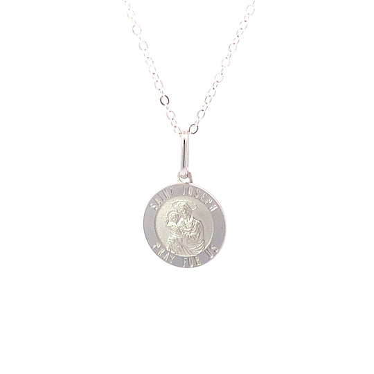 9ct Gold Saint Joseph Medallion