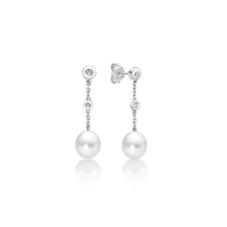 Sterling Silver Freshwater Pearl Earrings
