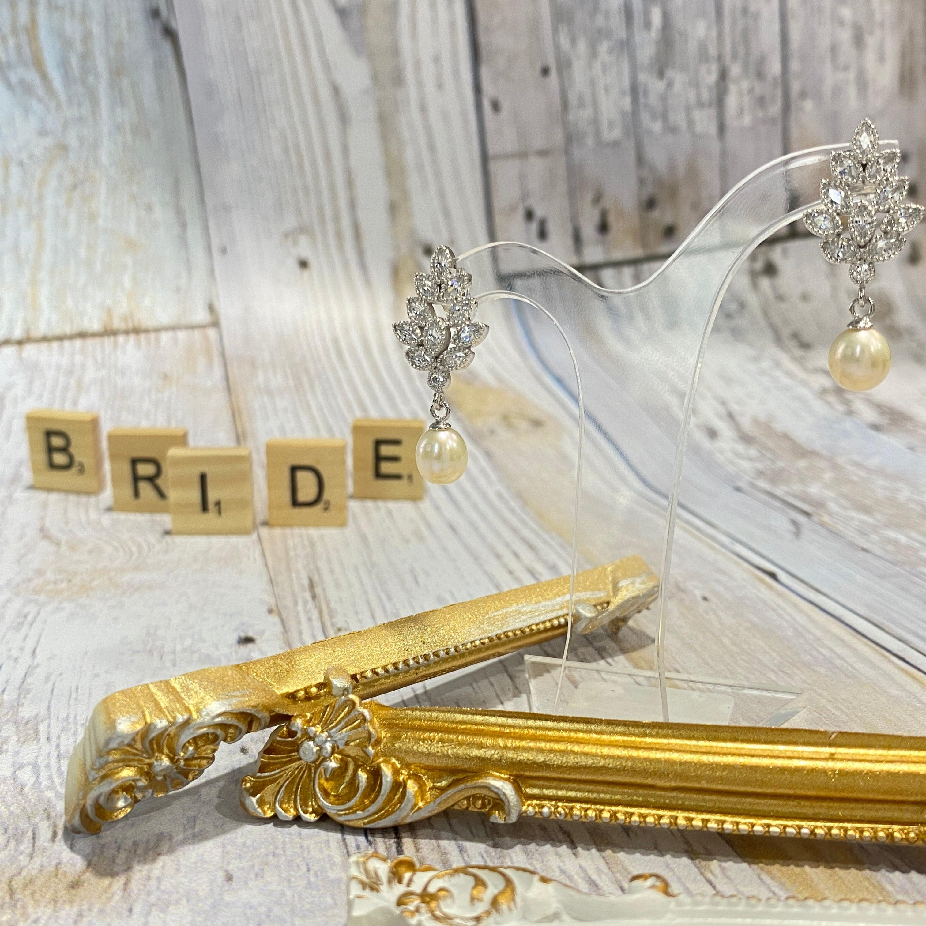 Sterling Silver Fresh Water Pearl Earrings