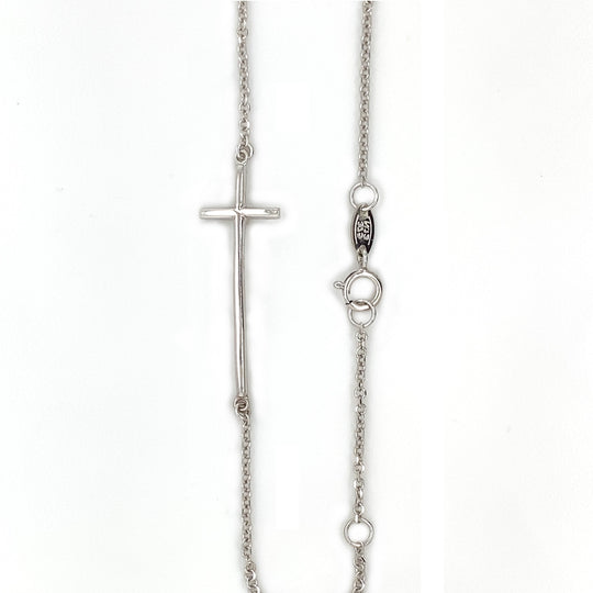 9ct Gold Cross Bracelet