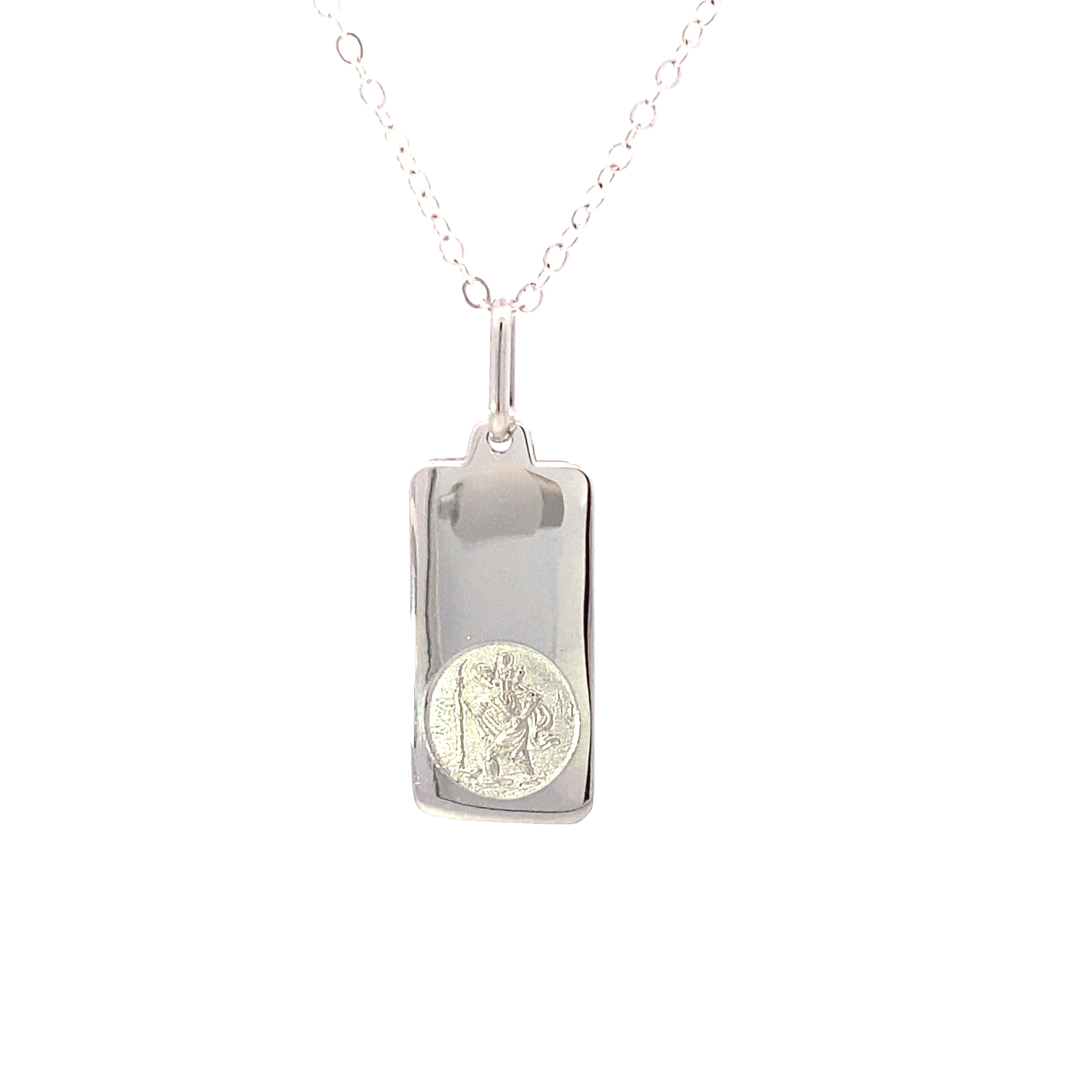 9ct Saint Christopher Medallion