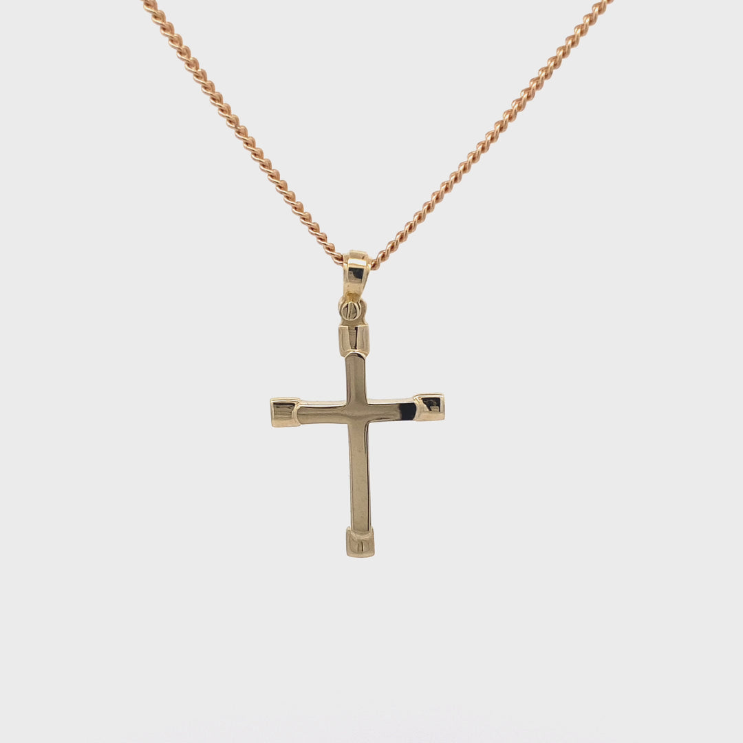 9ct or 18ct Gold Cross