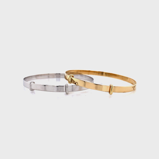 9ct Gold Baby Bangle