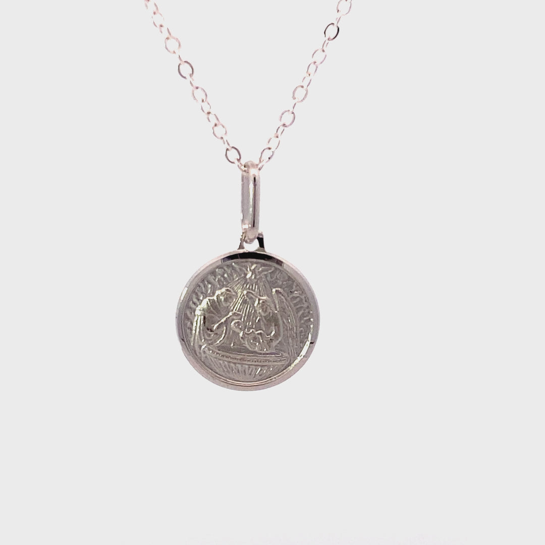 9ct Baptismal Medallion