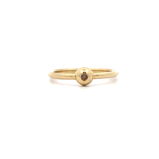 9ct Gold Argyle Cognac Diamond Ring