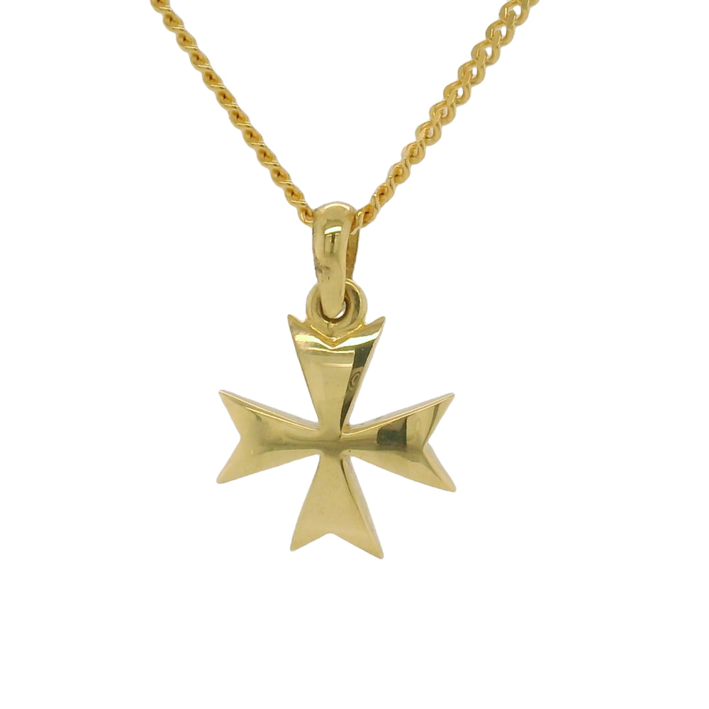 9t Yellow Gold Maltese Cross