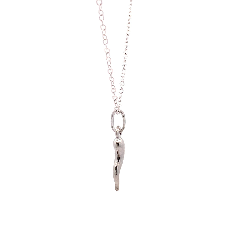 18ct White Gold Horn of Plenty Pendant (Medium)