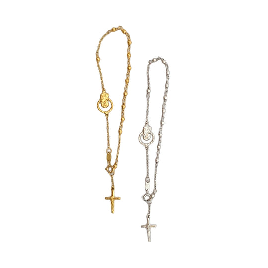 9ct Gold Rosary Bracelet