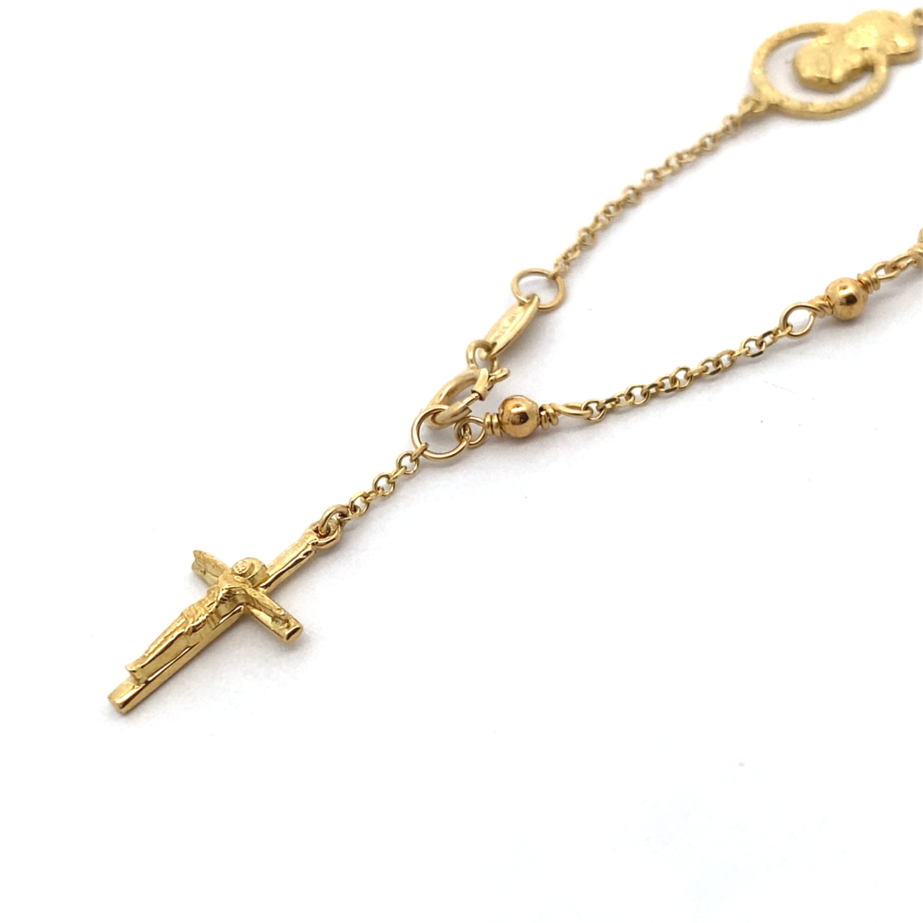 9ct Gold Rosary Bracelet