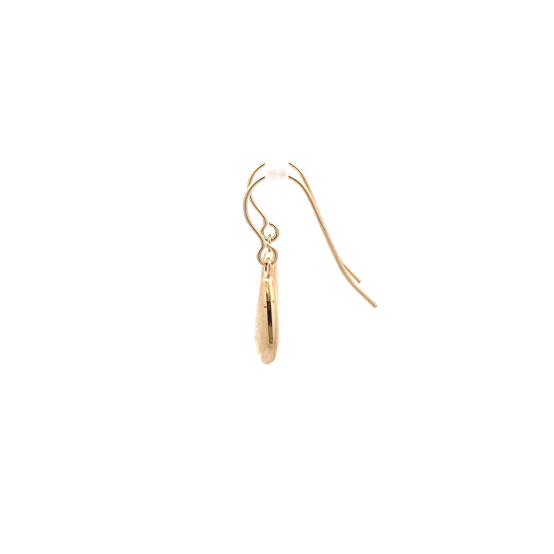 9ct Gold Teardrop Earrings