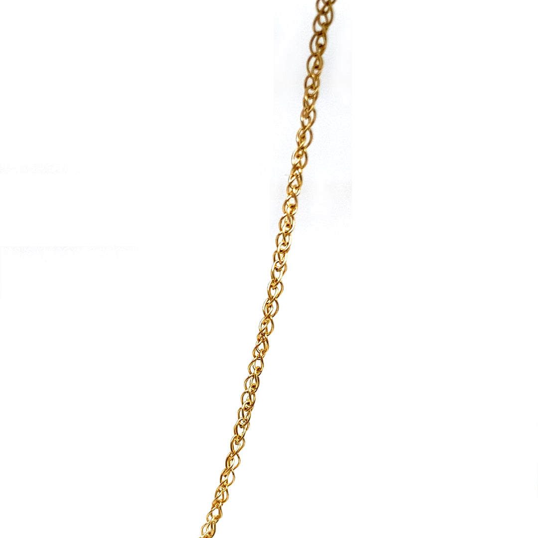 9ct Yellow Gold 1.4mm Foxtail Chain