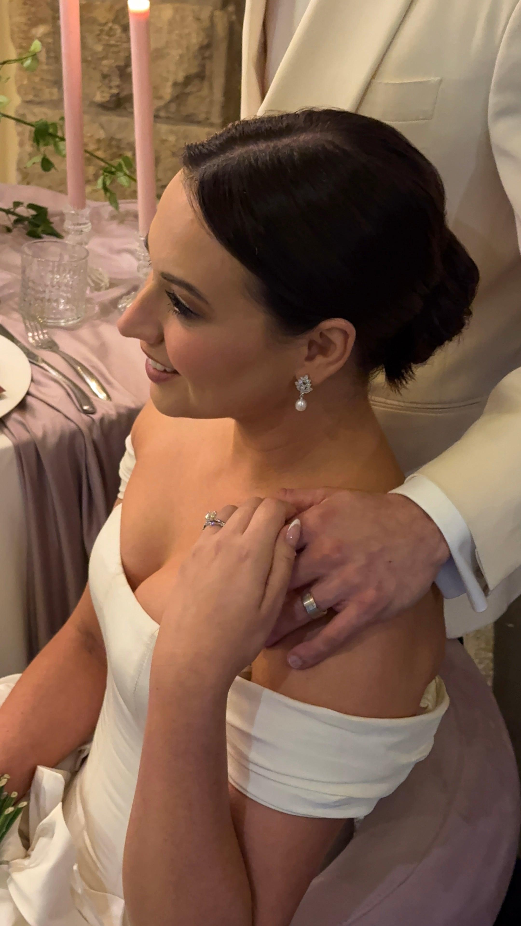 Sterling Silver Fresh Water Pearl Earrings