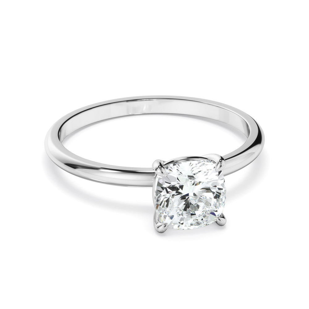 [TEST] Cushion Cut Diamond Solitaire Engagement Ring