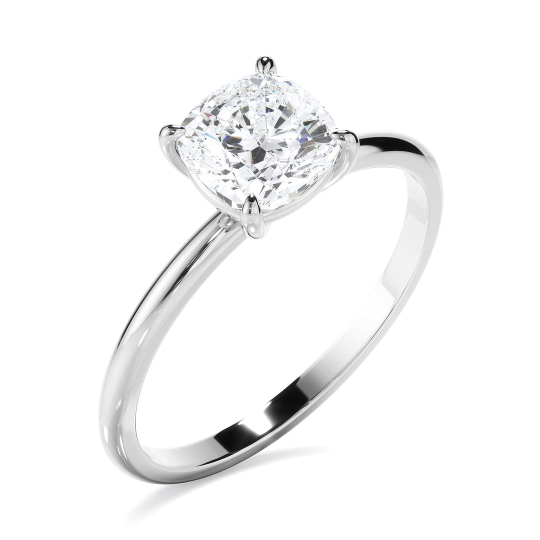 [TEST] Cushion Cut Diamond Solitaire Engagement Ring