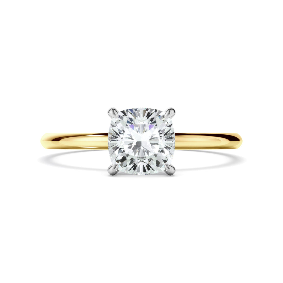 [TEST] Cushion Cut Diamond Solitaire Engagement Ring