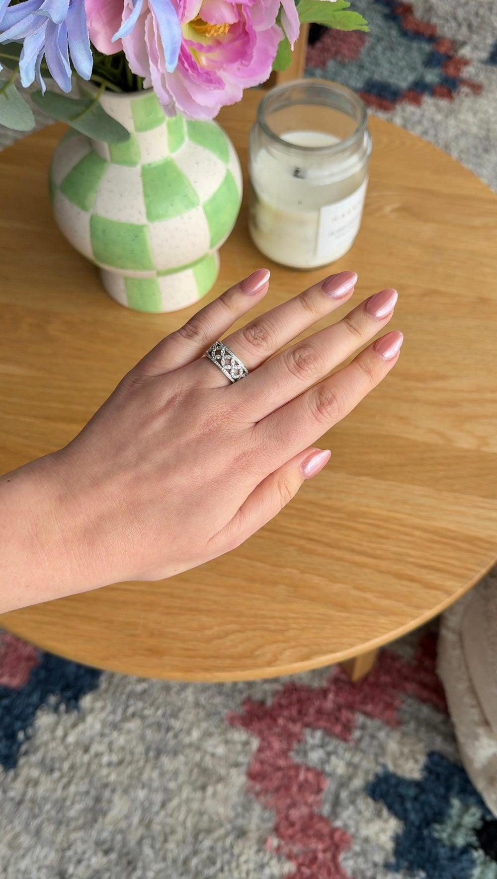 18ct White Gold Diamond Ring