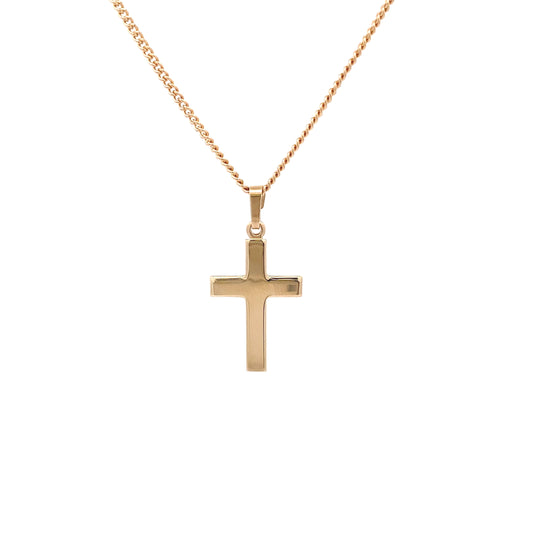 9ct Yellow Gold Cross