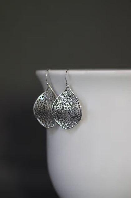 Sterling Silver Filigree Earrings