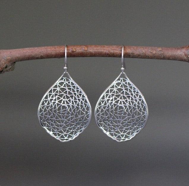 Sterling Silver Filigree Earrings