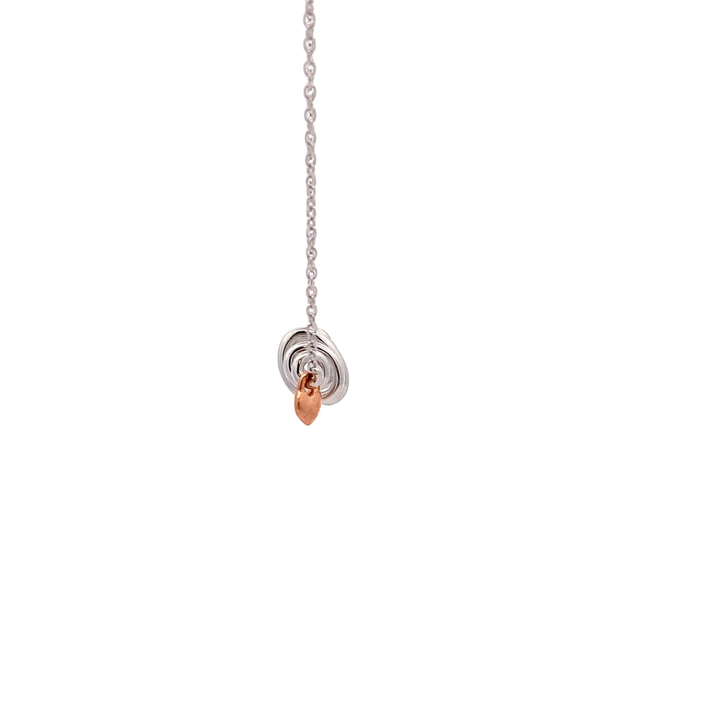 Sterling Silver Heart Beat Necklace