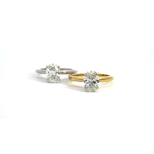 18ct Gold 1.5ct Grown Diamond Engagement Ring