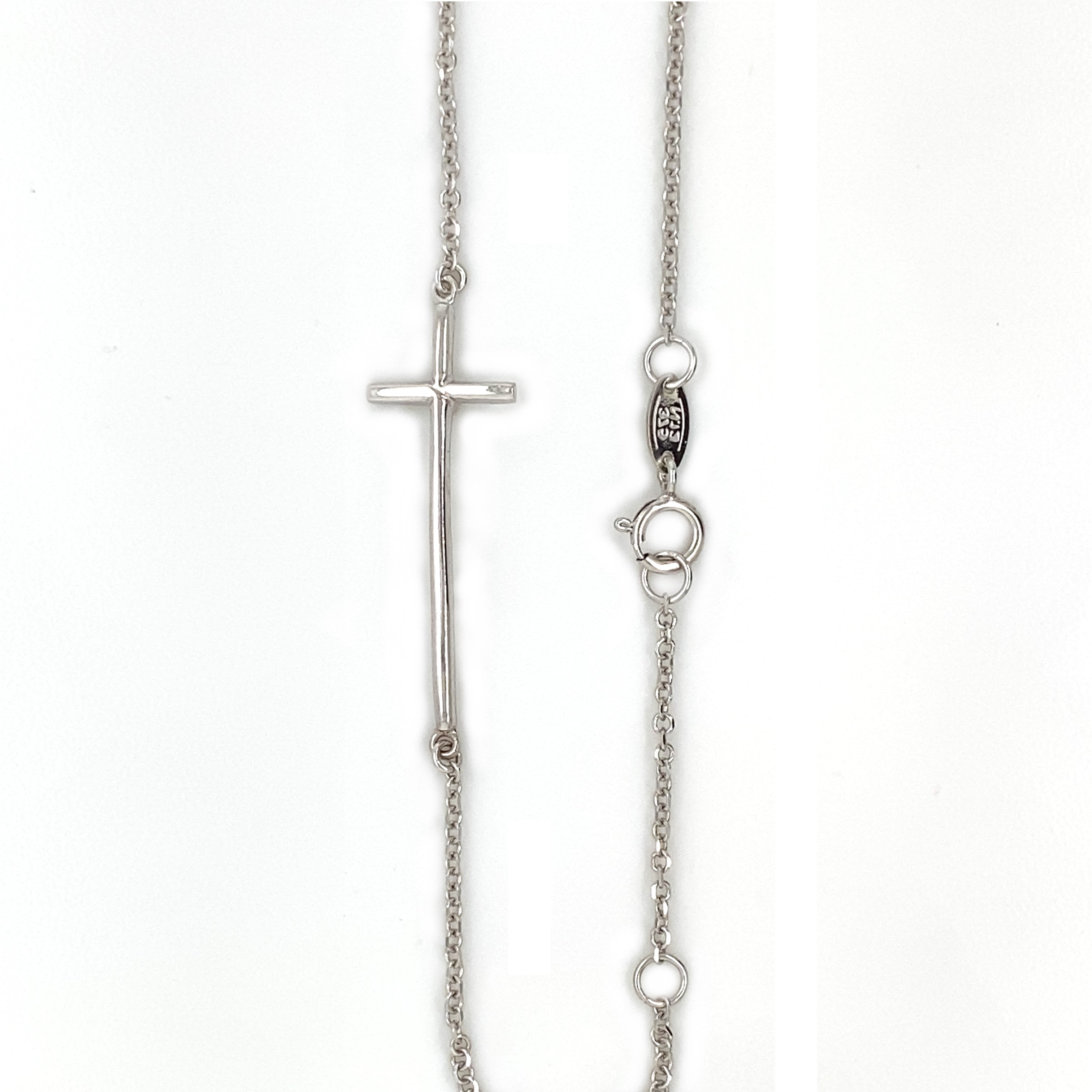 9ct Gold Cross Bracelet