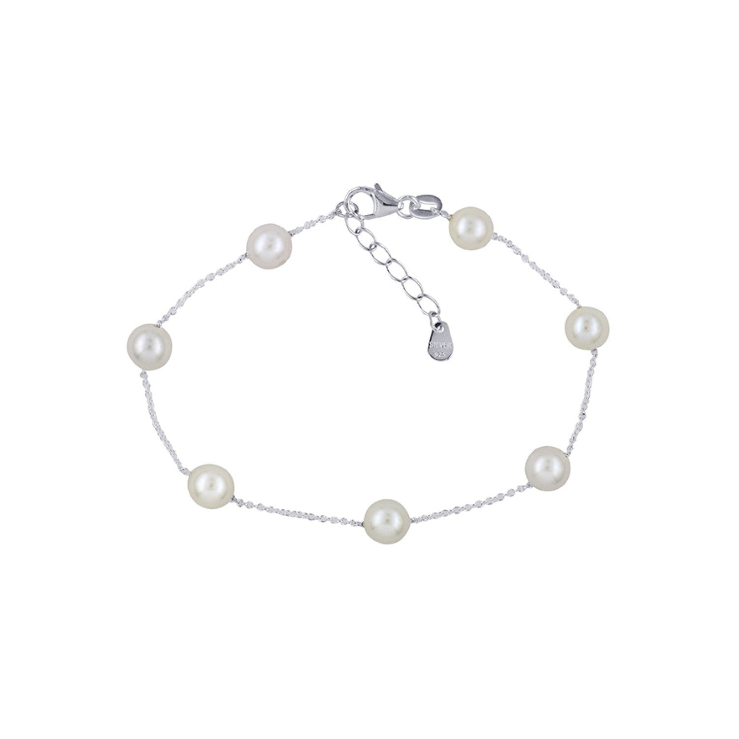 Sterling Silver Freshwater Pearl Bracelet