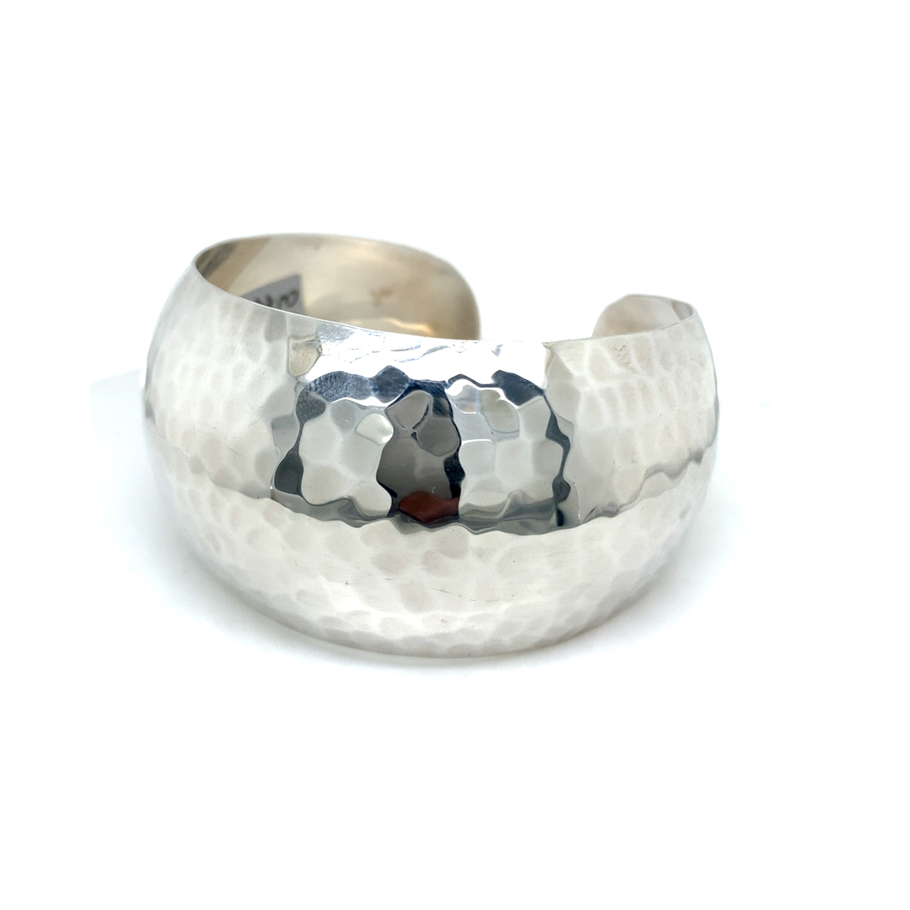 Sterling Silver Hammered Collar (Necklet)