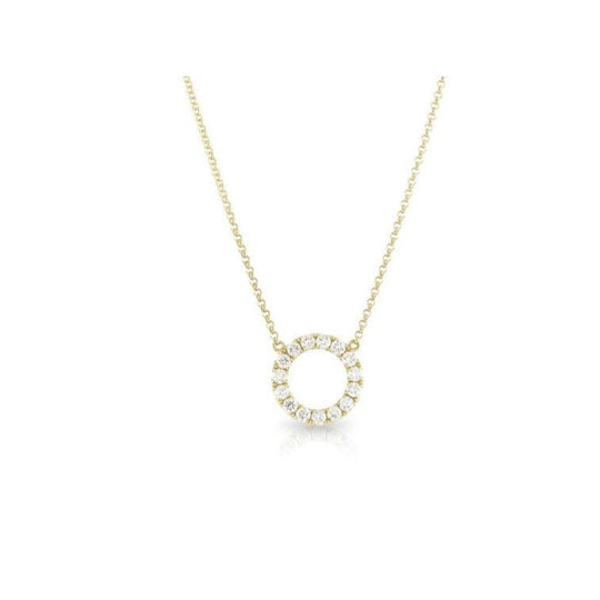 18ct Yellow Gold Circle of Life Necklace