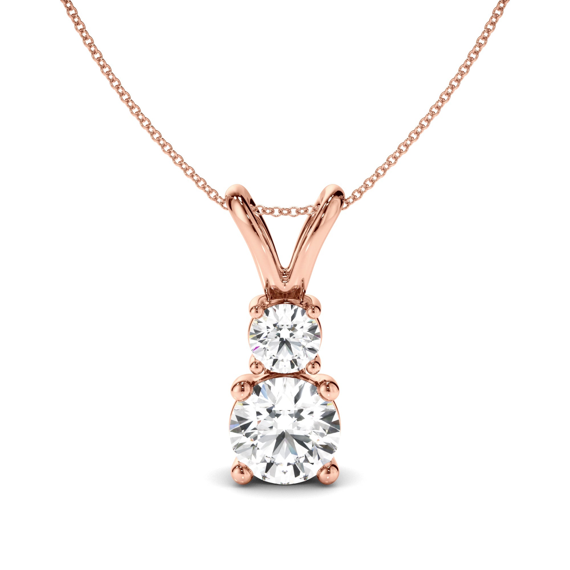 Round Brilliant Cut Diamond Pendant