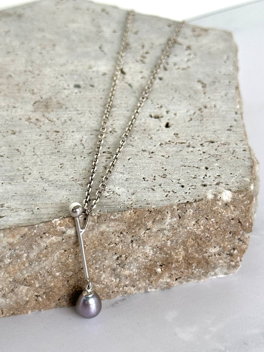 Sterling Silver Pearl Drop Necklace or Pendant