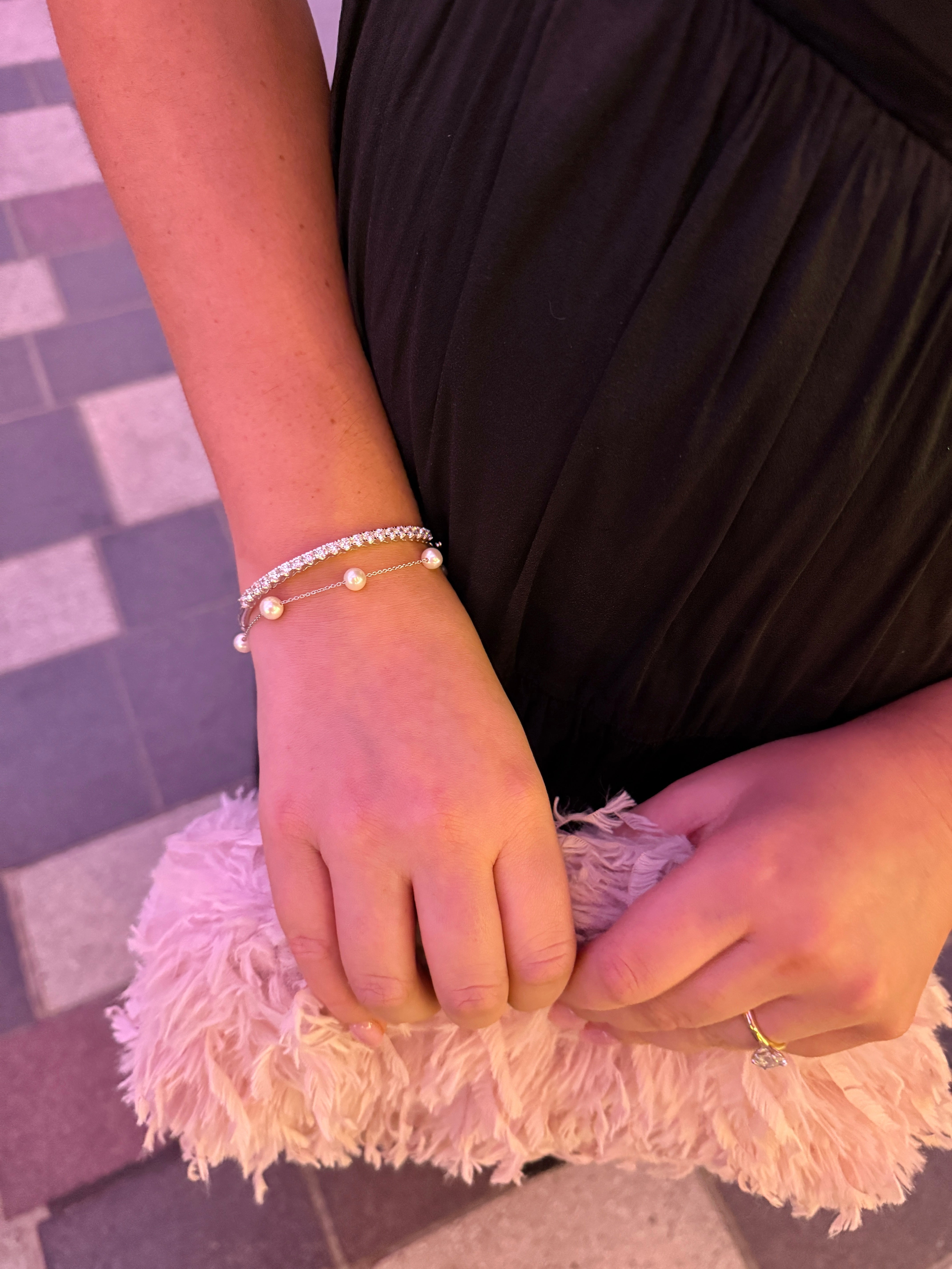 Sterling Silver Freshwater Pearl Bracelet