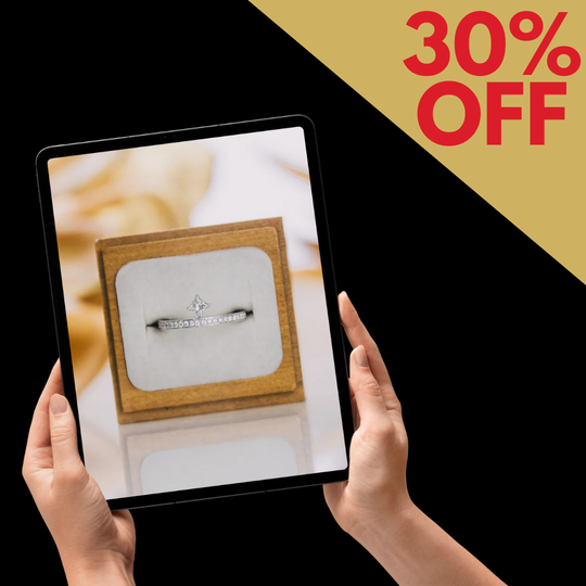 18ct White Gold Diamond Ring