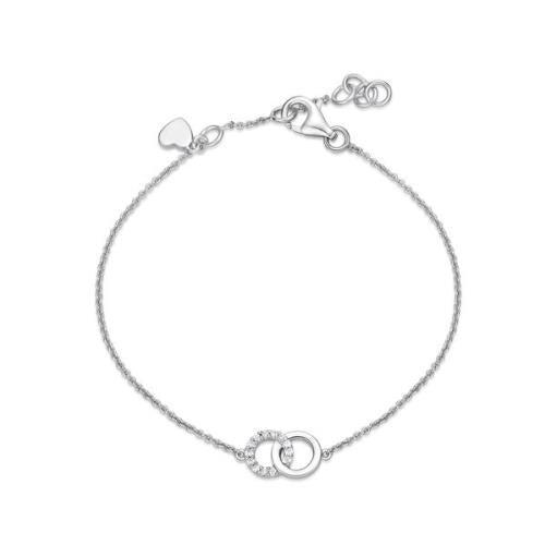 Sterling Silver Interlocking Bracelet